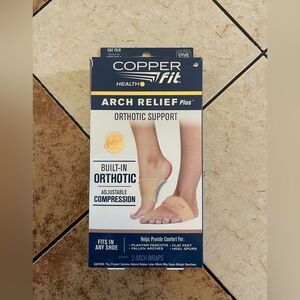 👣Copper Fit Arch Relief Plus Orthotic Support
